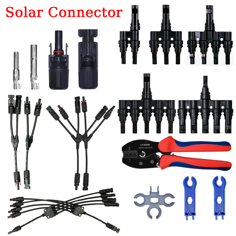 Solar Cable Mc4 Connector - Solar PV Connector 1000V 30A T