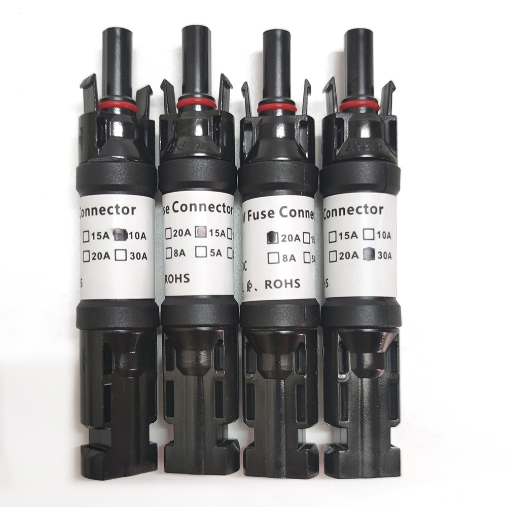 Solar Cable Mc4 Connector - 3pcs 10A 15A 20A 30A Photovoltaic