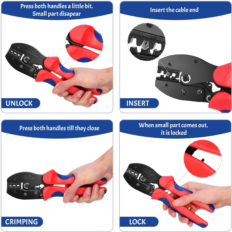 Solar Crimping Pliers Tools Ki - Solar Cable Mc4 Connector ulasan dan harga