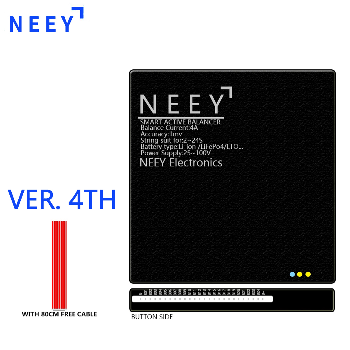 NEEY 4A Active Balancer Smart  - Battery Equalizer Balancer ulasan dan harga