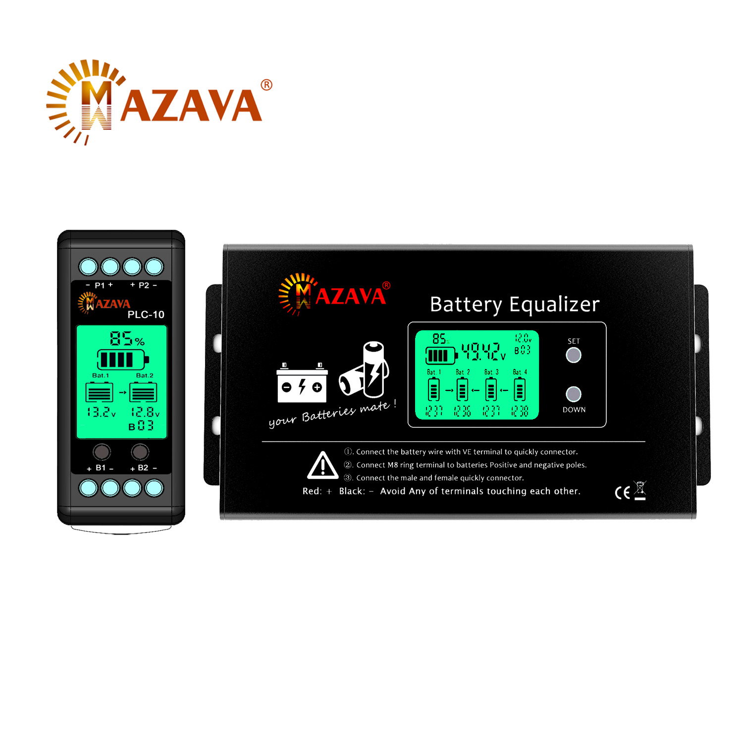 MAZAVA  PLC-10 HX02 Battery Ba - Battery Equalizer Balancer ulasan dan harga