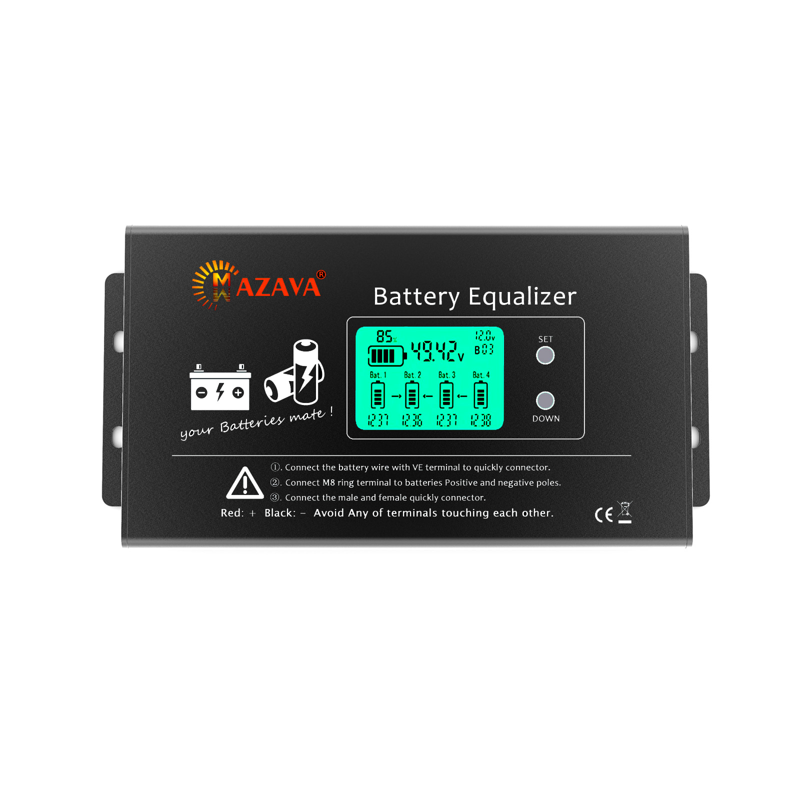 MAZAVA  PLC-10 HX02 Battery Ba - Battery Equalizer Balancer ulasan dan harga