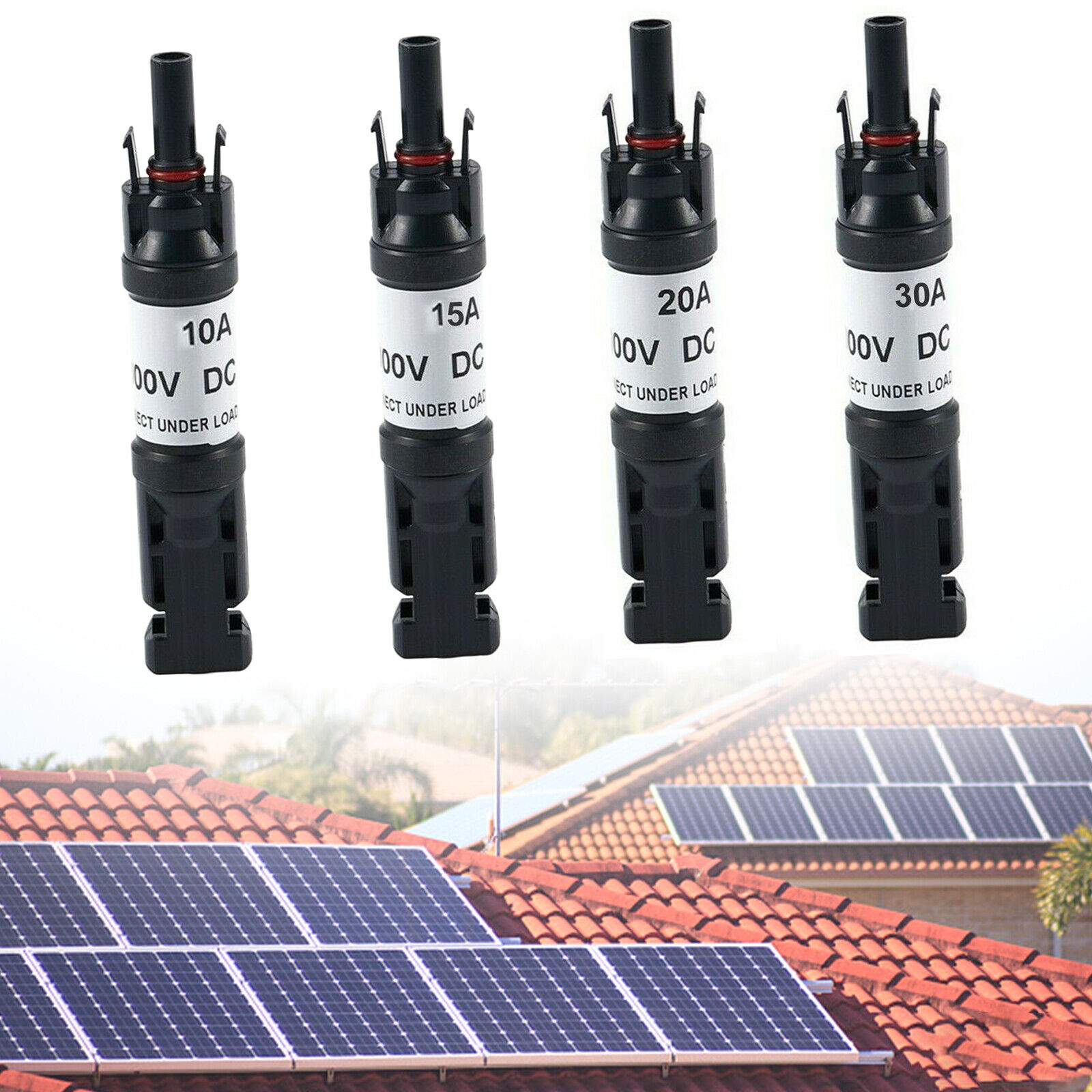 3pcs 10A 15A 20A 30A Photovolt - Solar Cable Mc4 Connector ulasan dan harga