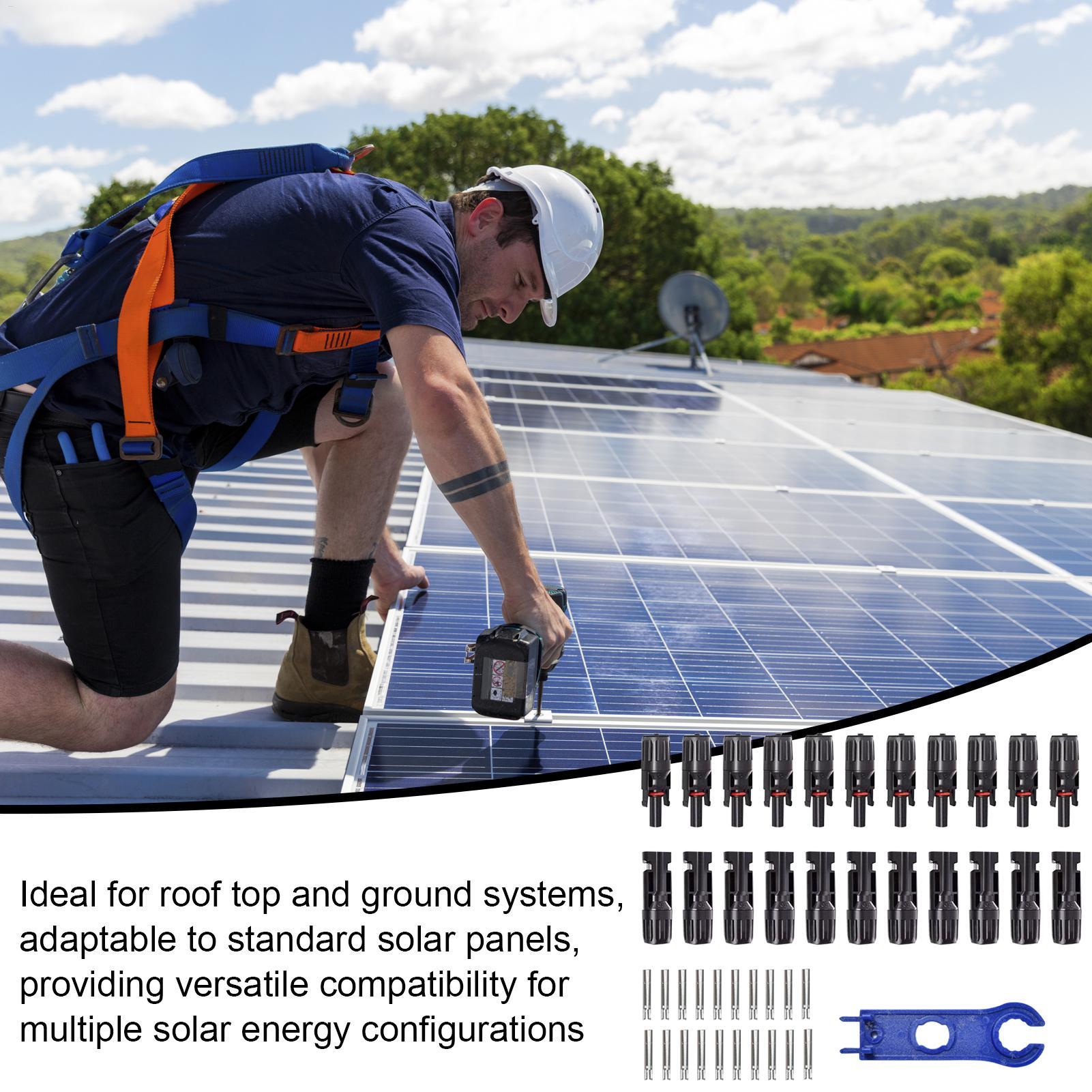 10Pair MC4 Photovoltaic Solar  - Solar Cable Mc4 Connector ulasan dan harga