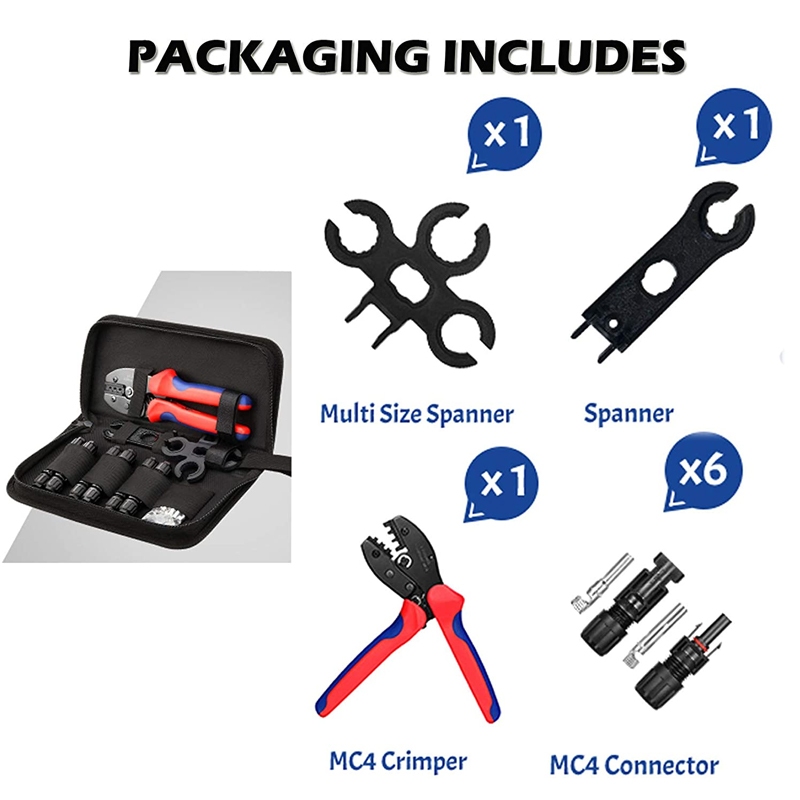 Solar Crimping Pliers Tools Ki - Solar Cable Mc4 Connector ulasan dan harga