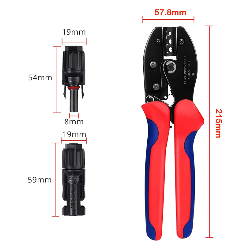Solar Crimping Pliers Tools Ki - Solar Cable Mc4 Connector ulasan dan harga